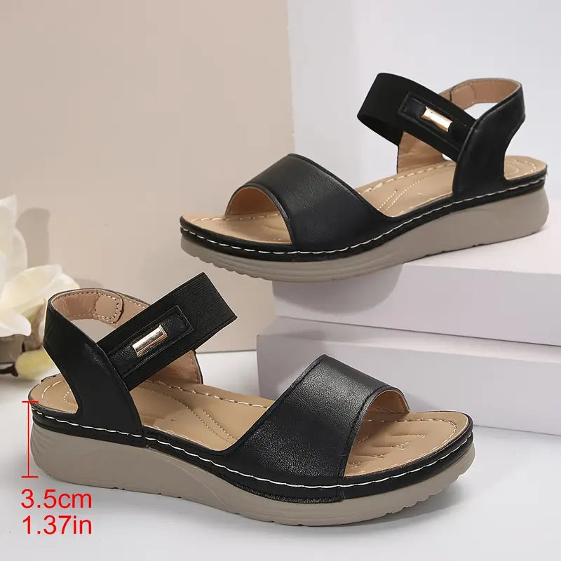 Carmen™ | Sommersandaler med kilehæl