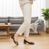 Voll™ | Elegante lærmokkasin med polstret ortopedisk såle