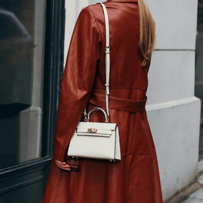 Lunella™ | Stilren clutch i kunstskinn