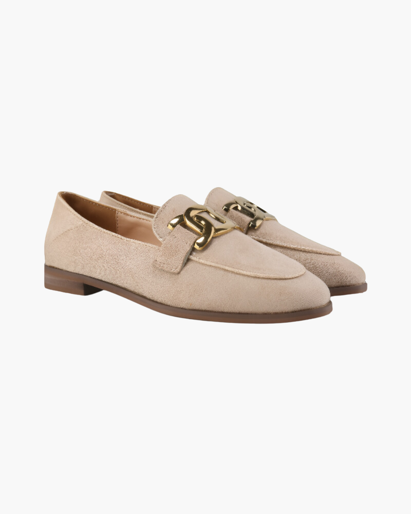 Desirée™ | Loafers semsket skinn