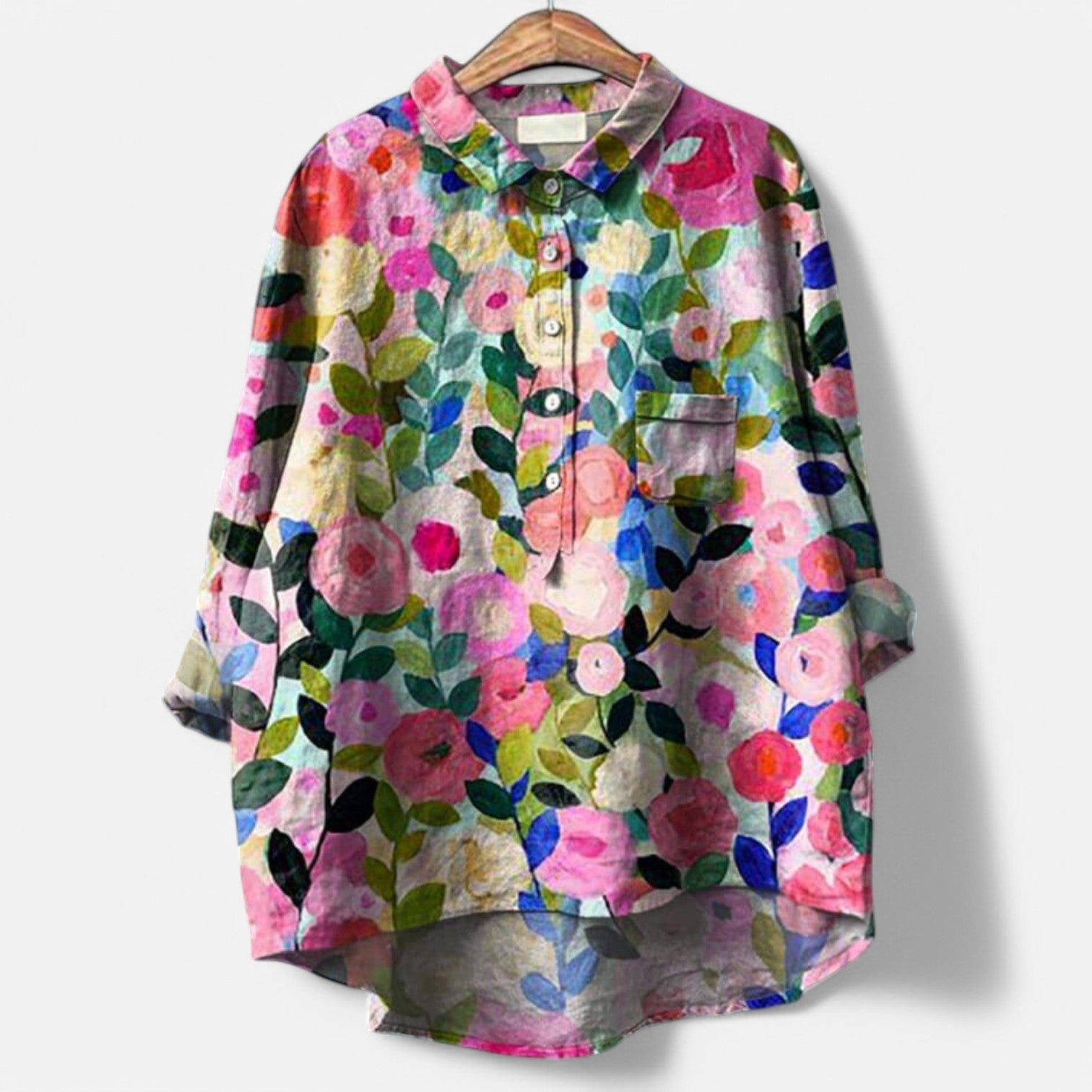 Adriana™ | Bluse med blomster