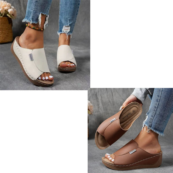 Annie™ | Sandal med kilehæl