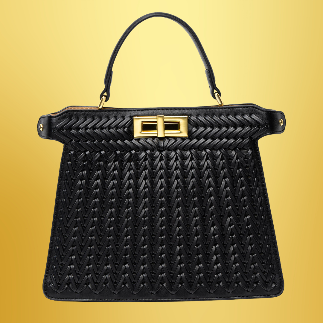 Altheara™ | Stilren clutch i vegansk lær