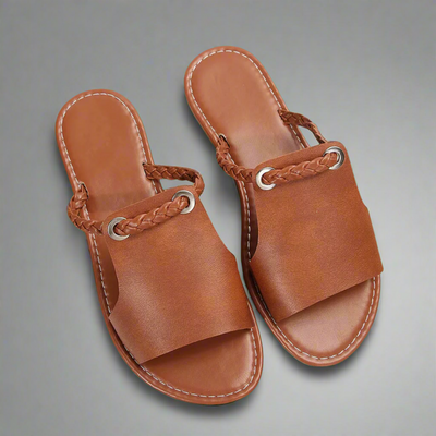 Katelina™ | Håndlagde flate sandaler laget av førsteklasses materiale