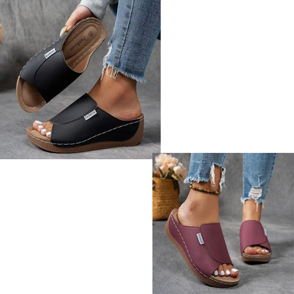 Annie™ | Sandal med kilehæl