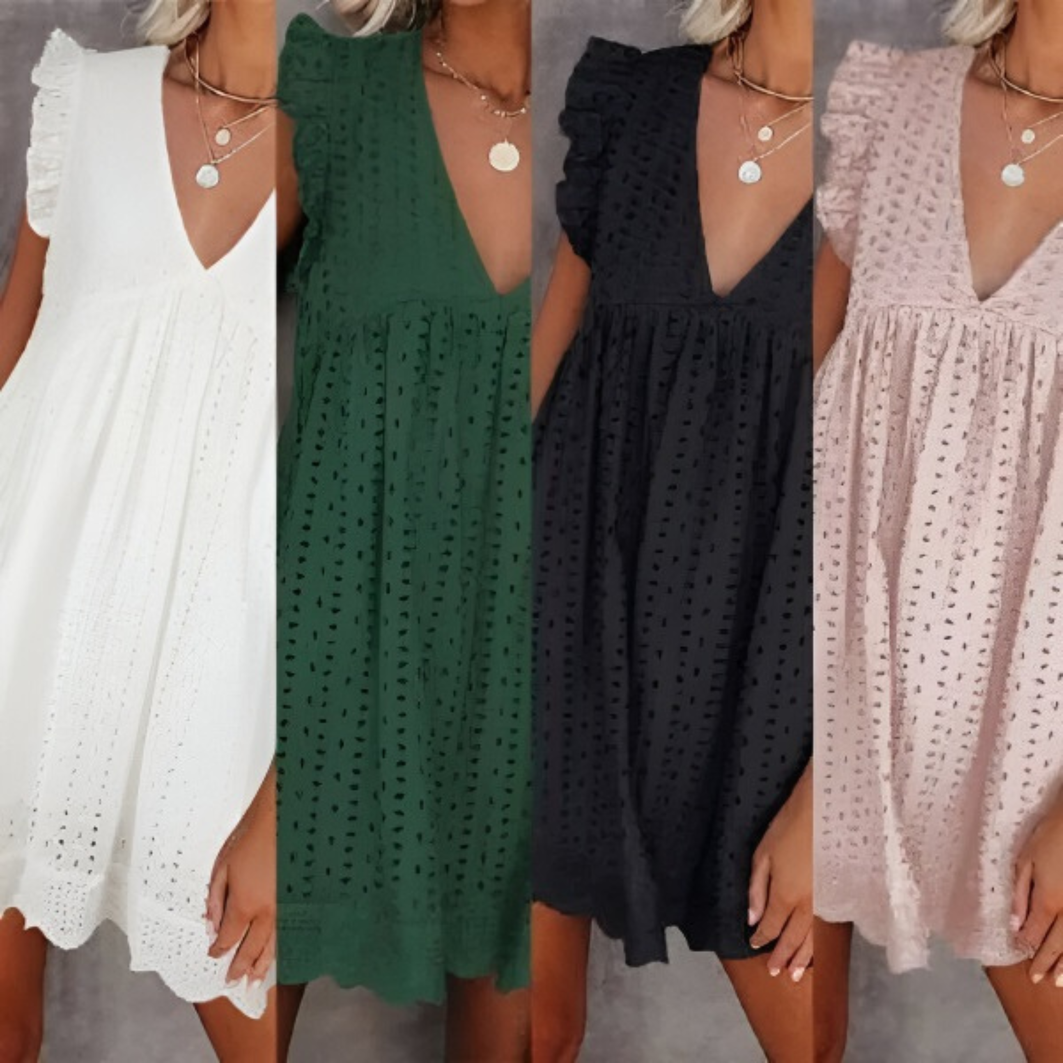 Eryn™ | Elegant og luftig sommerkjole