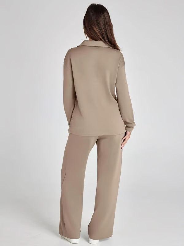 Flora™ | 2-delt casual langermet sett