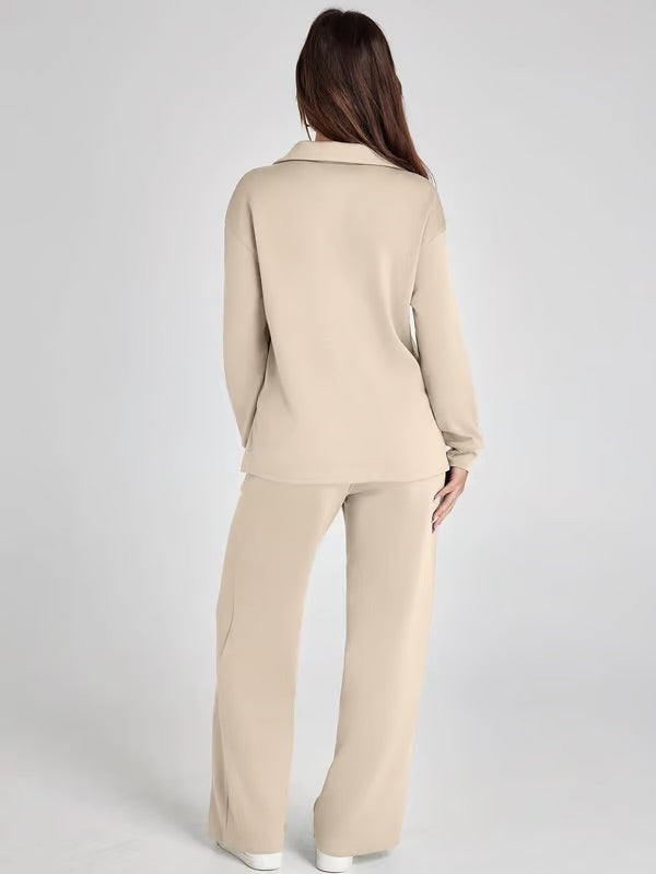 Flora™ | 2-delt casual langermet sett