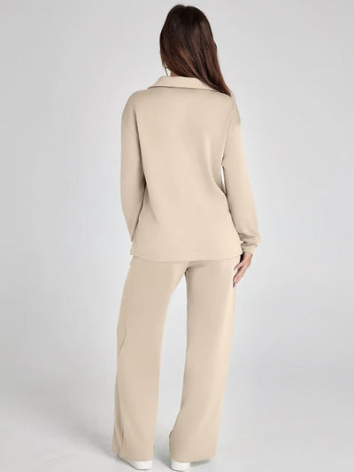 Flora™ | 2-delt casual langermet sett
