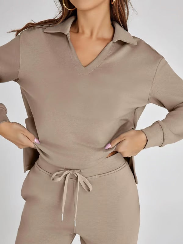 Flora™ | 2-delt casual langermet sett