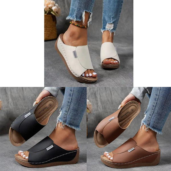 Annie™ | Sandal med kilehæl