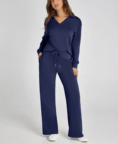 Flora™ | 2-delt casual langermet sett