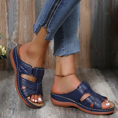 Bella™ | Ortopediske Lær Sandaler