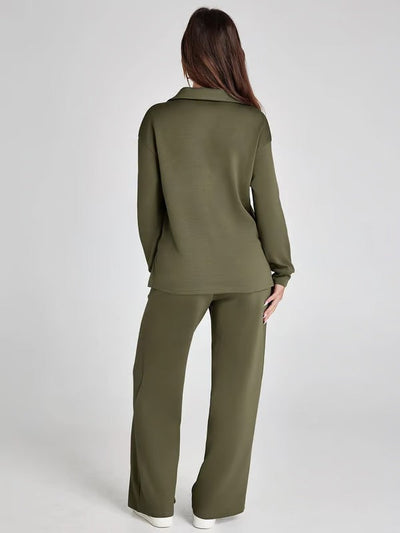 Flora™ | 2-delt casual langermet sett
