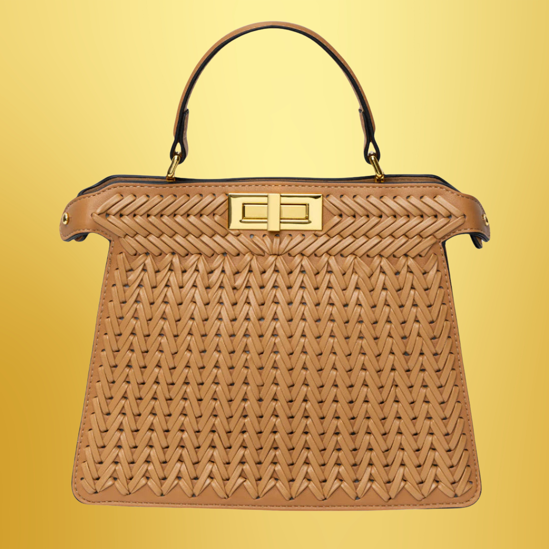 Altheara™ | Stilren clutch i vegansk lær