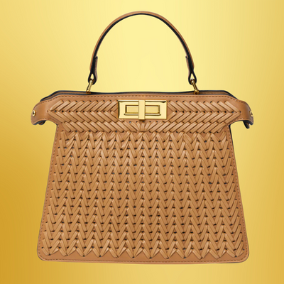 Altheara™ | Stilren clutch i vegansk lær