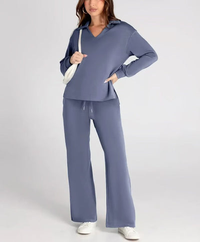 Flora™ | 2-delt casual langermet sett
