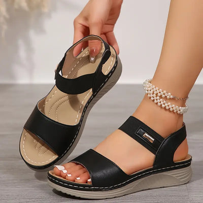 Carmen™ | Sommersandaler med kilehæl