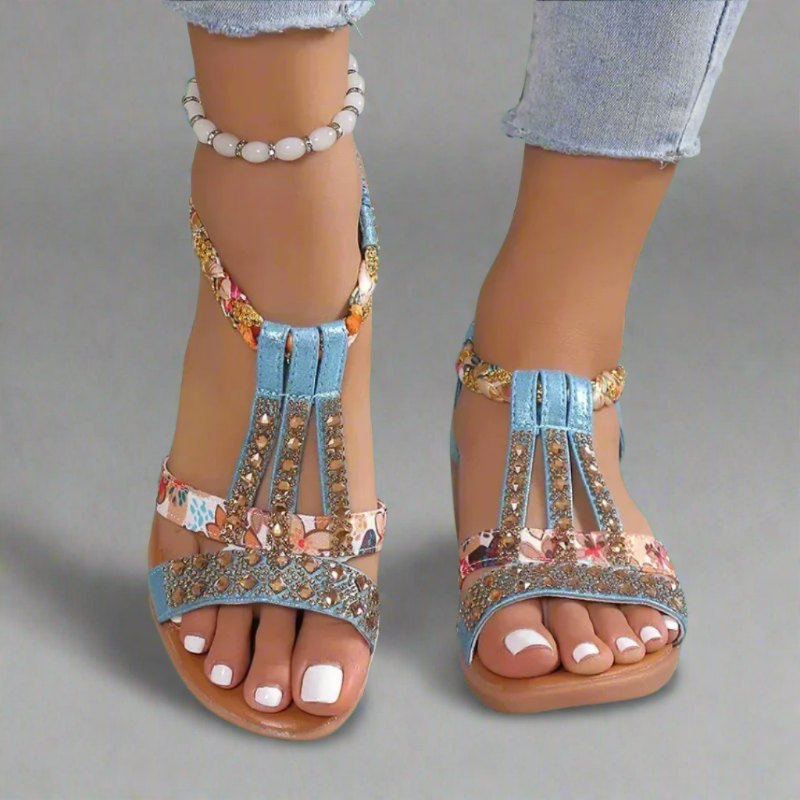 Gemma™ | Elegante boho-sandaler for sommeren