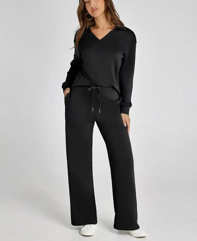 Flora™ | 2-delt casual langermet sett