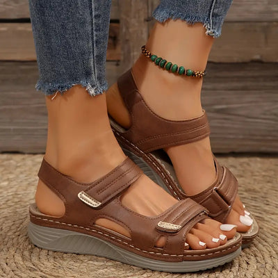 Carmen™ | Sommersandaler med kilehæl