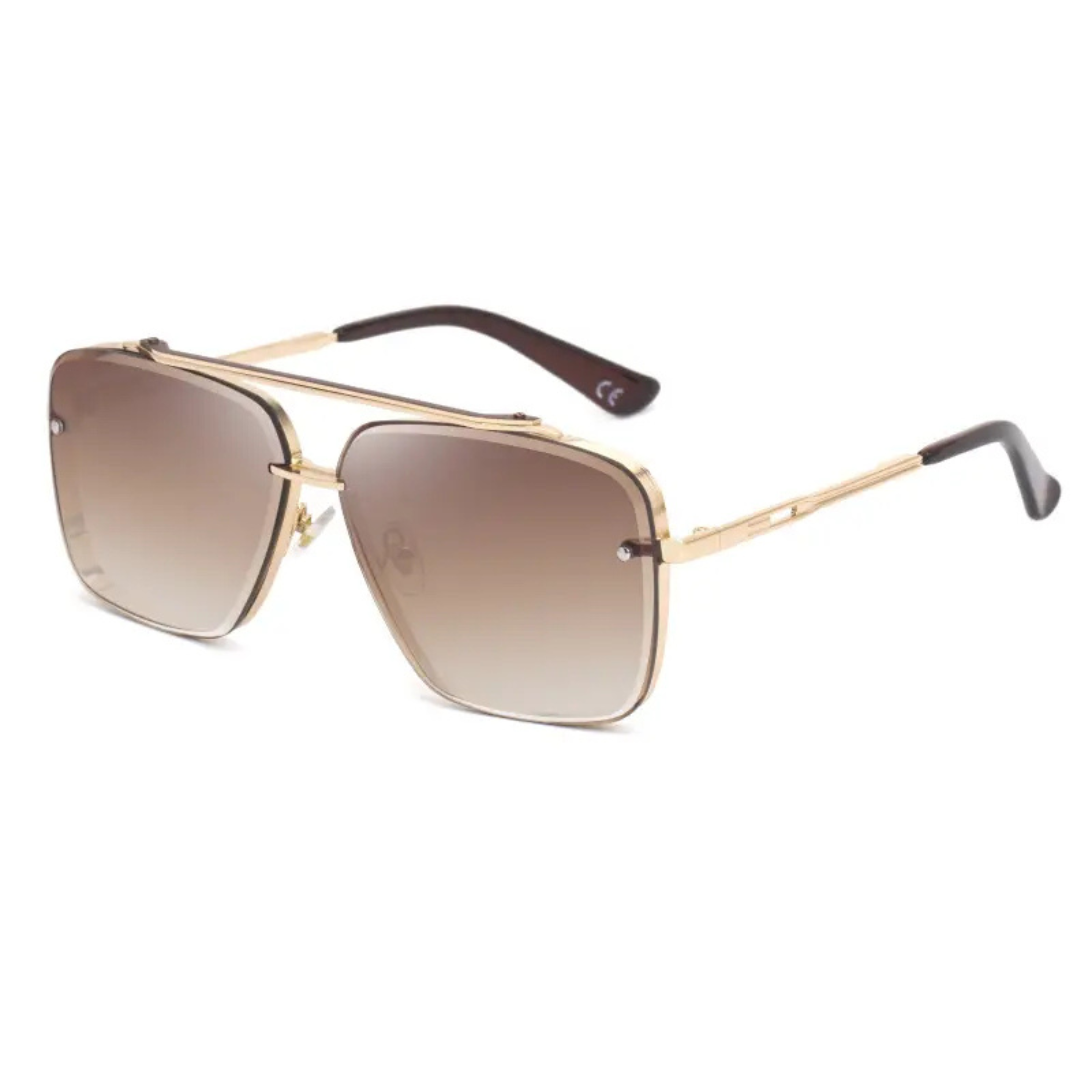 Skjær™ | Overdimensjonerte Aviator-solbriller med ultraklar UV400-komfort