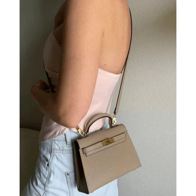 Lunella™ | Stilren clutch i kunstskinn
