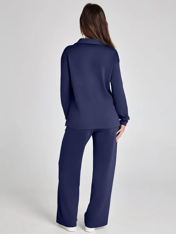 Flora™ | 2-delt casual langermet sett