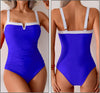 Daniella™ | Badedrakt for kvinner med dyp V-hals og push-up