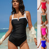 Daniella™ | Badedrakt for kvinner med dyp V-hals og push-up