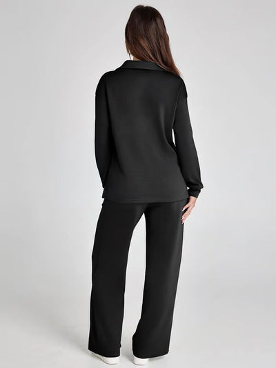 Flora™ | 2-delt casual langermet sett