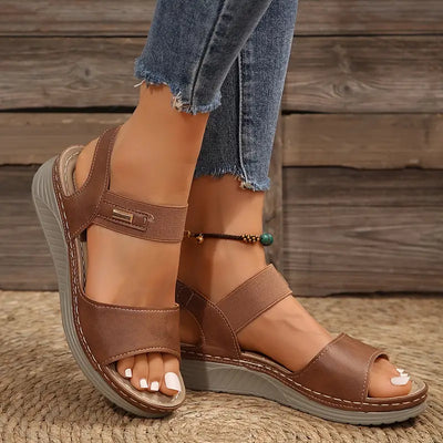 Carmen™ | Sommersandaler med kilehæl