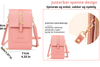 Alessia™ | Crossbody-veske med mobiltelefon