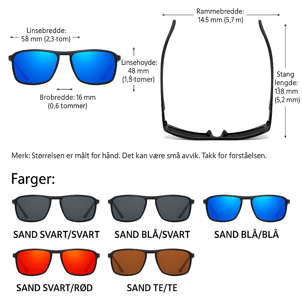 Ren™ | Vintage Aviator Solbriller med Tidløs Appell