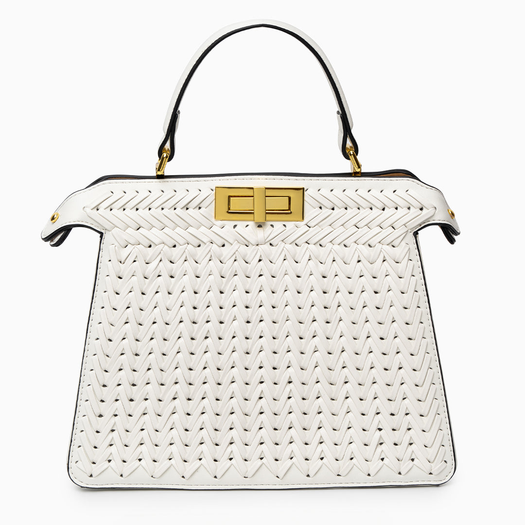 Altheara™ | Stilren clutch i vegansk lær