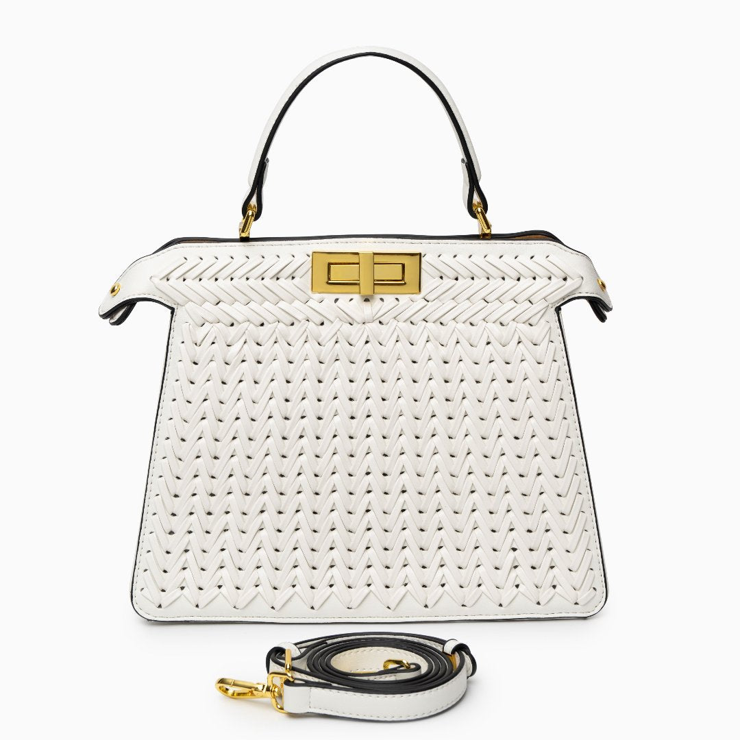 Altheara™ | Stilren clutch i vegansk lær