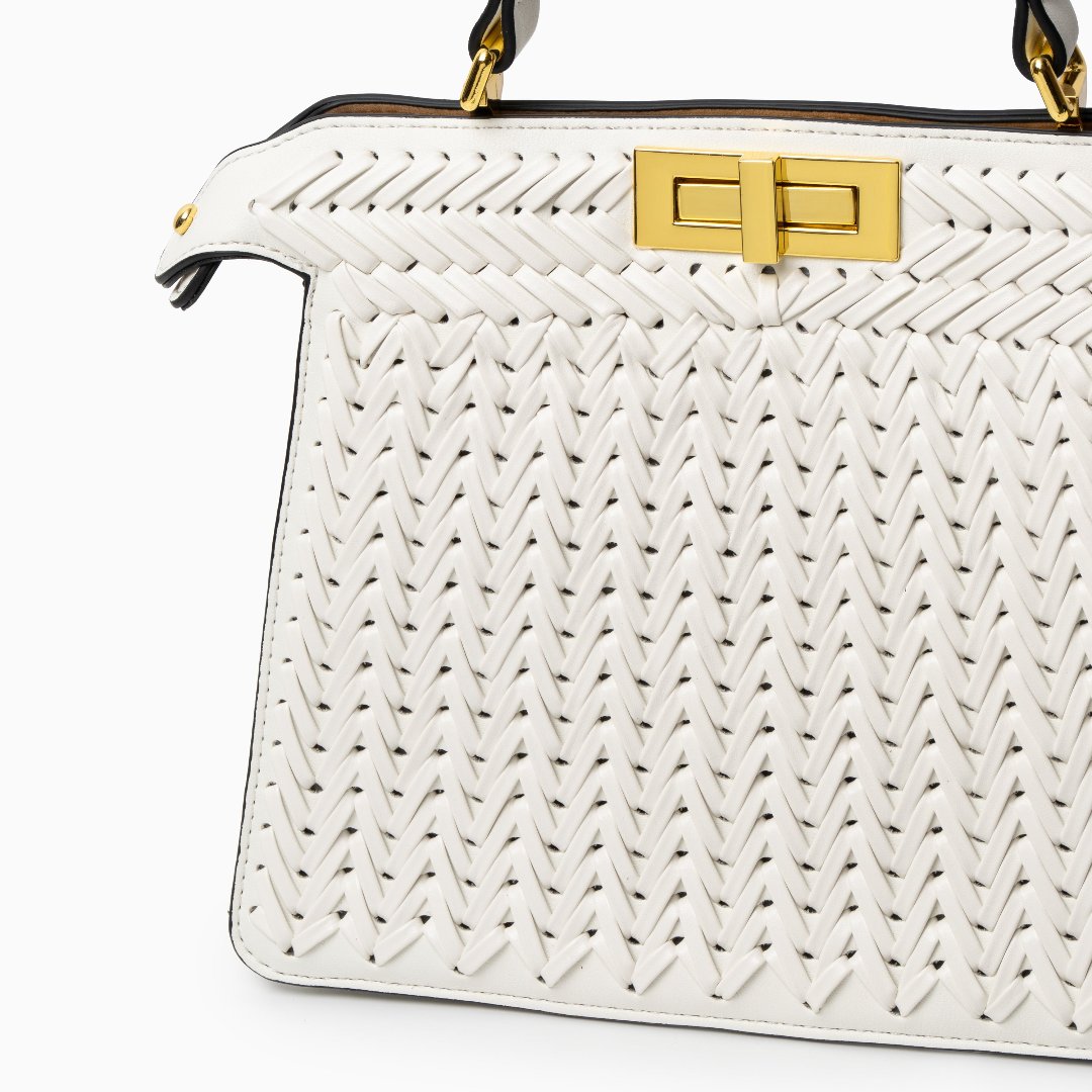 Altheara™ | Stilren clutch i vegansk lær