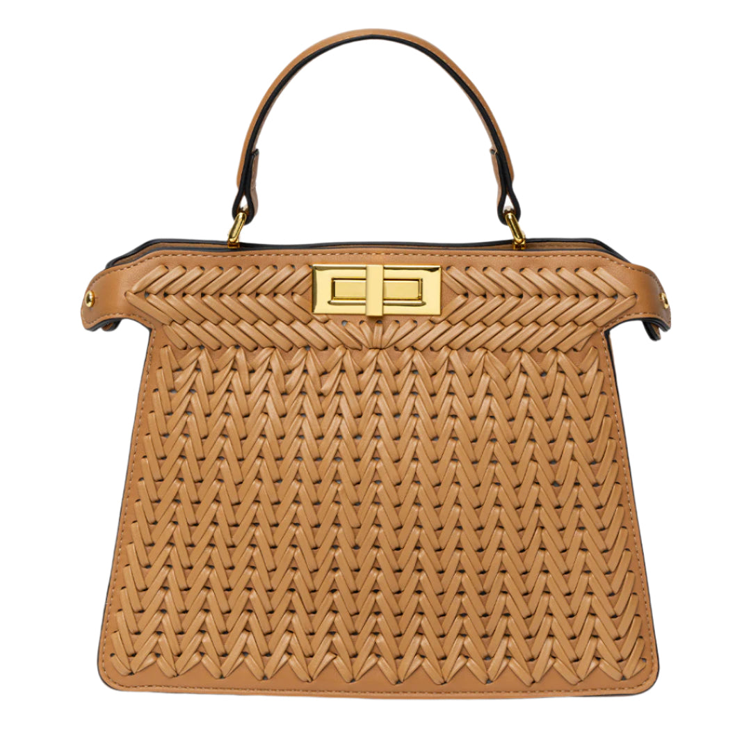 Altheara™ | Stilren clutch i vegansk lær