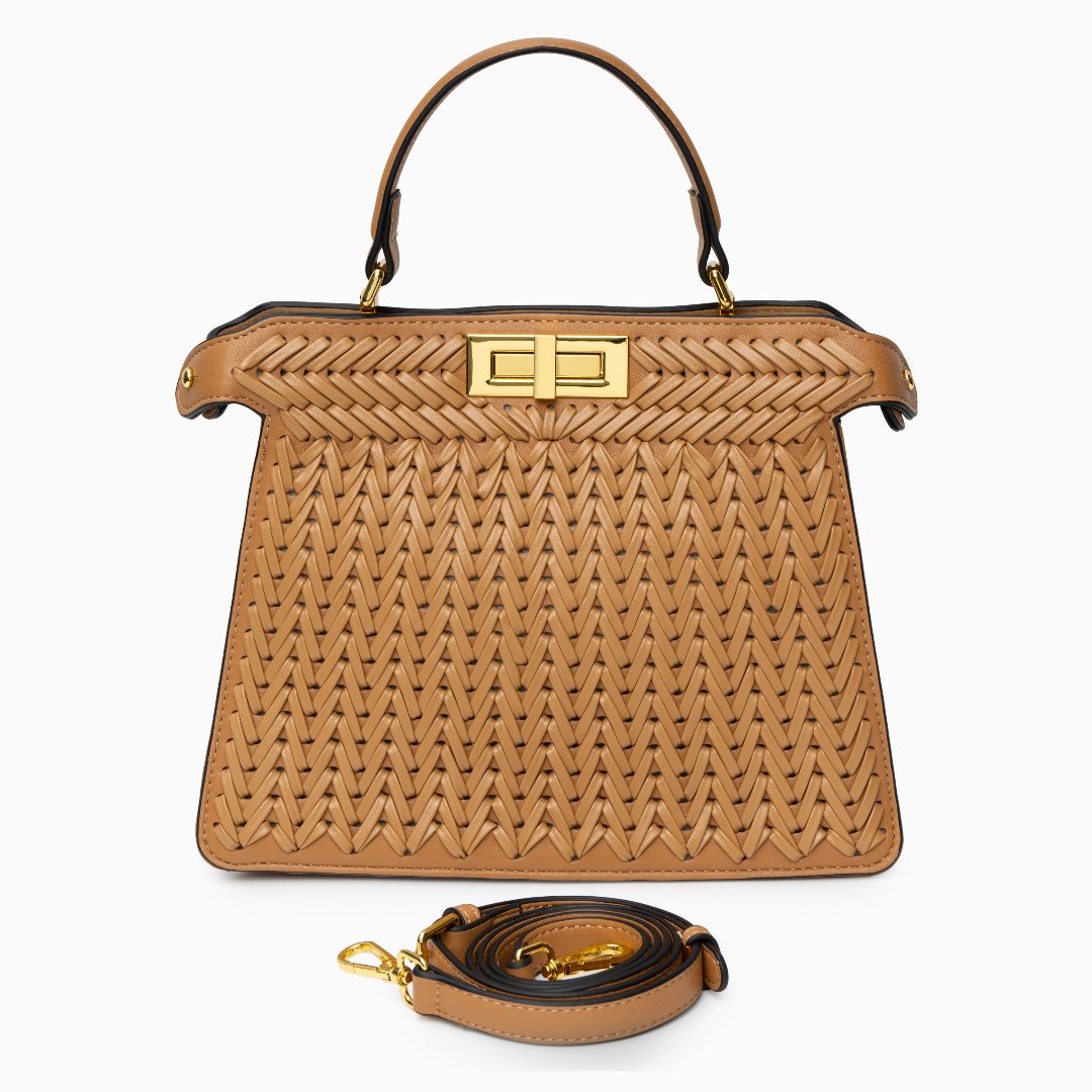 Altheara™ | Stilren clutch i vegansk lær