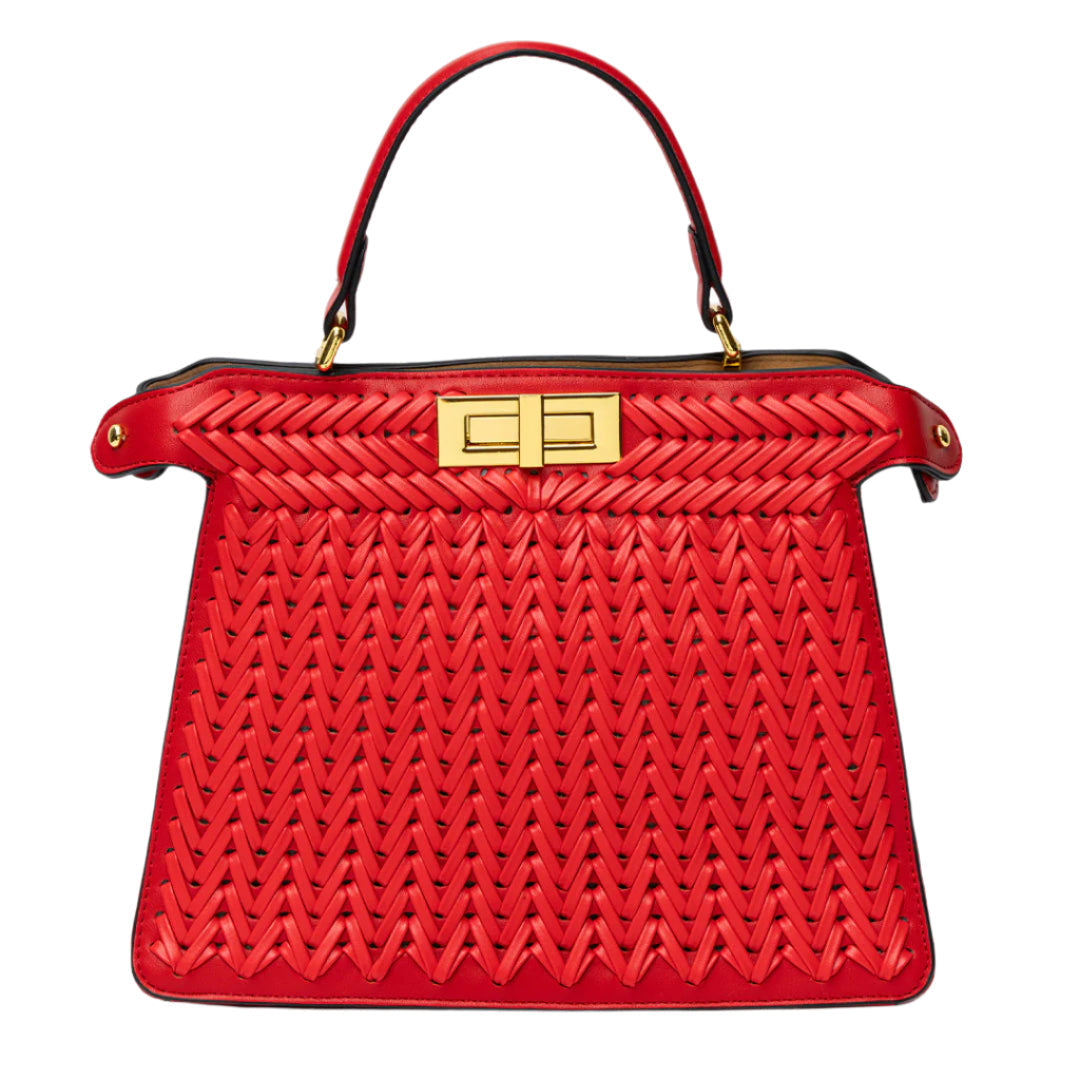 Altheara™ | Stilren clutch i vegansk lær