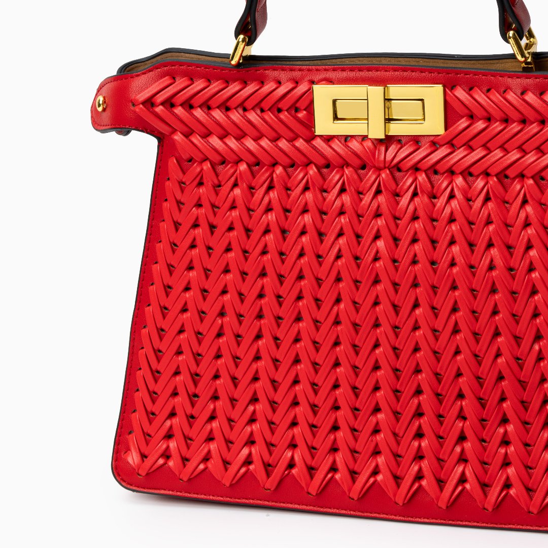 Altheara™ | Stilren clutch i vegansk lær