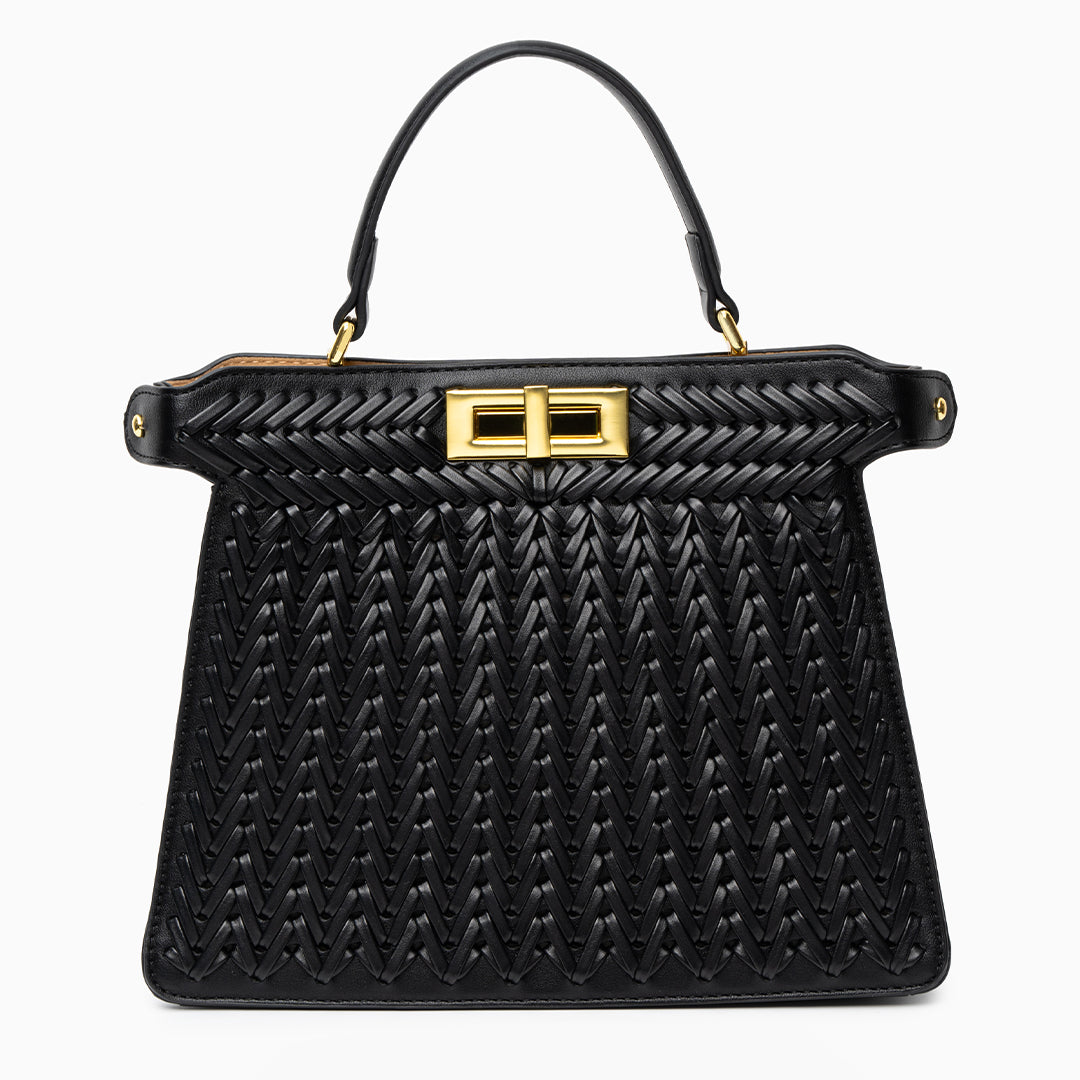 Altheara™ | Stilren clutch i vegansk lær