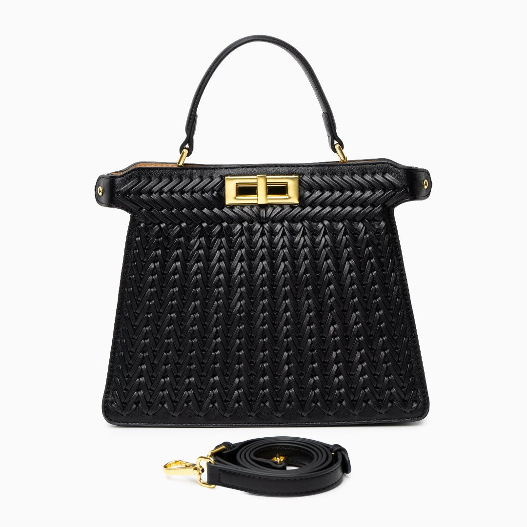 Altheara™ | Stilren clutch i vegansk lær