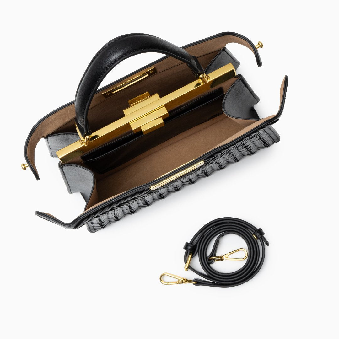 Altheara™ | Stilren clutch i vegansk lær
