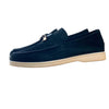 Elisabeth™ | Loafers i semsket skinn