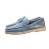Elisabeth™ | Loafers i semsket skinn