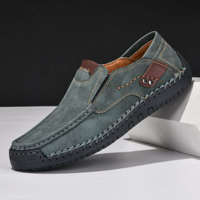 Thom™ | Loafer i skinn med sklisikker såle