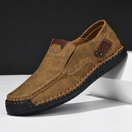 Thom™ | Loafer i skinn med sklisikker såle