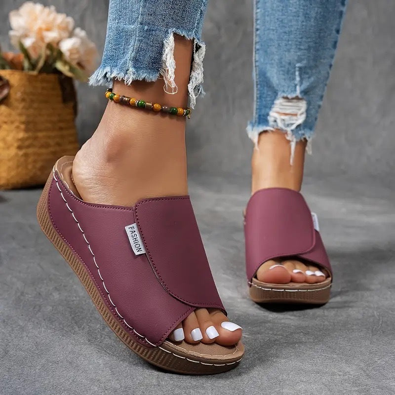 Annie™ | Sandal med kilehæl