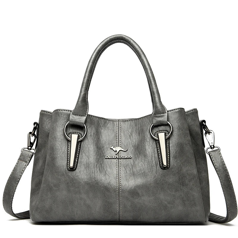Alana™ | Crossbody i mykt skinn